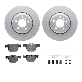 R1 Concepts WDWH1-31044 Brake Rotor- Carbon Coated W/ Ceramic Pads & Hdw